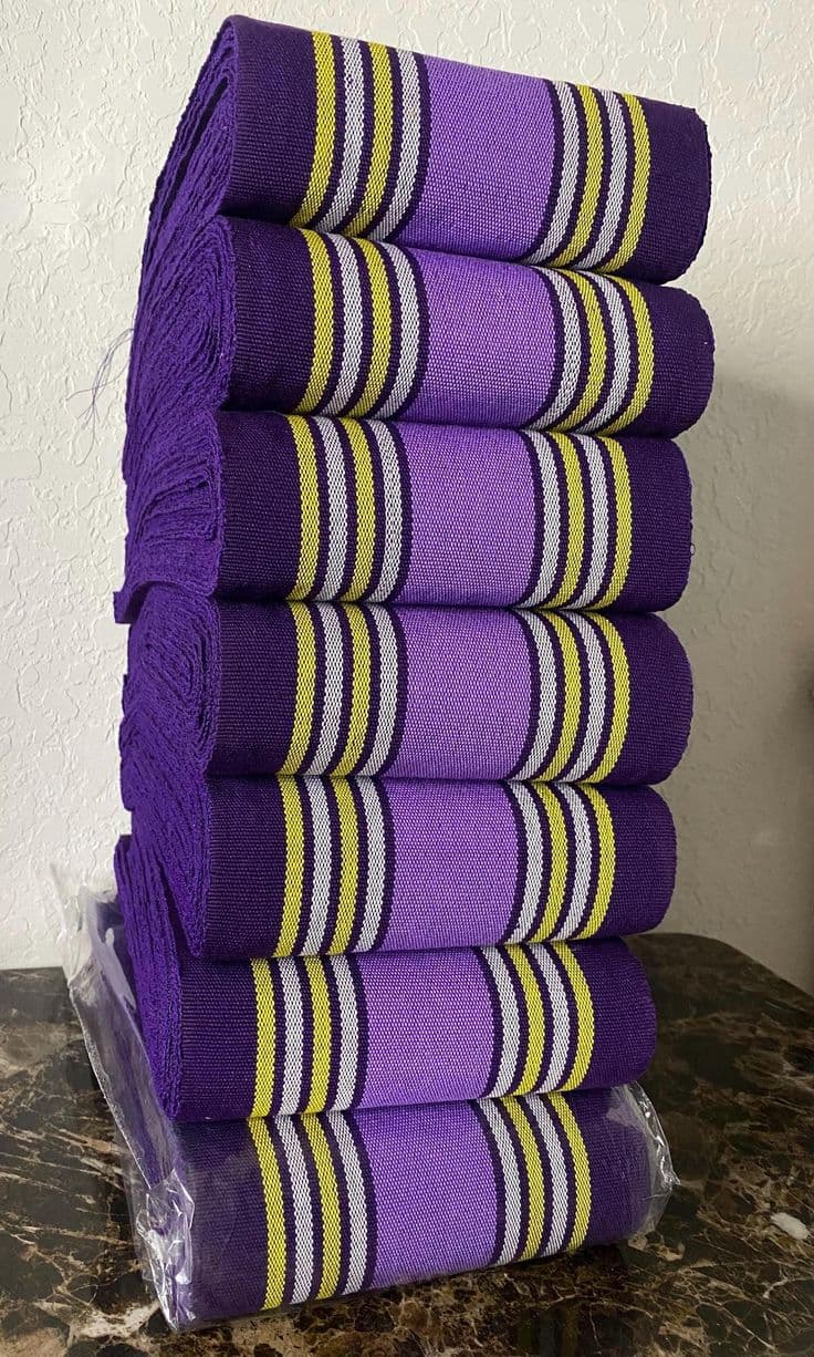 Aso Oke bundles for wedding dress high quality cotton aso oke